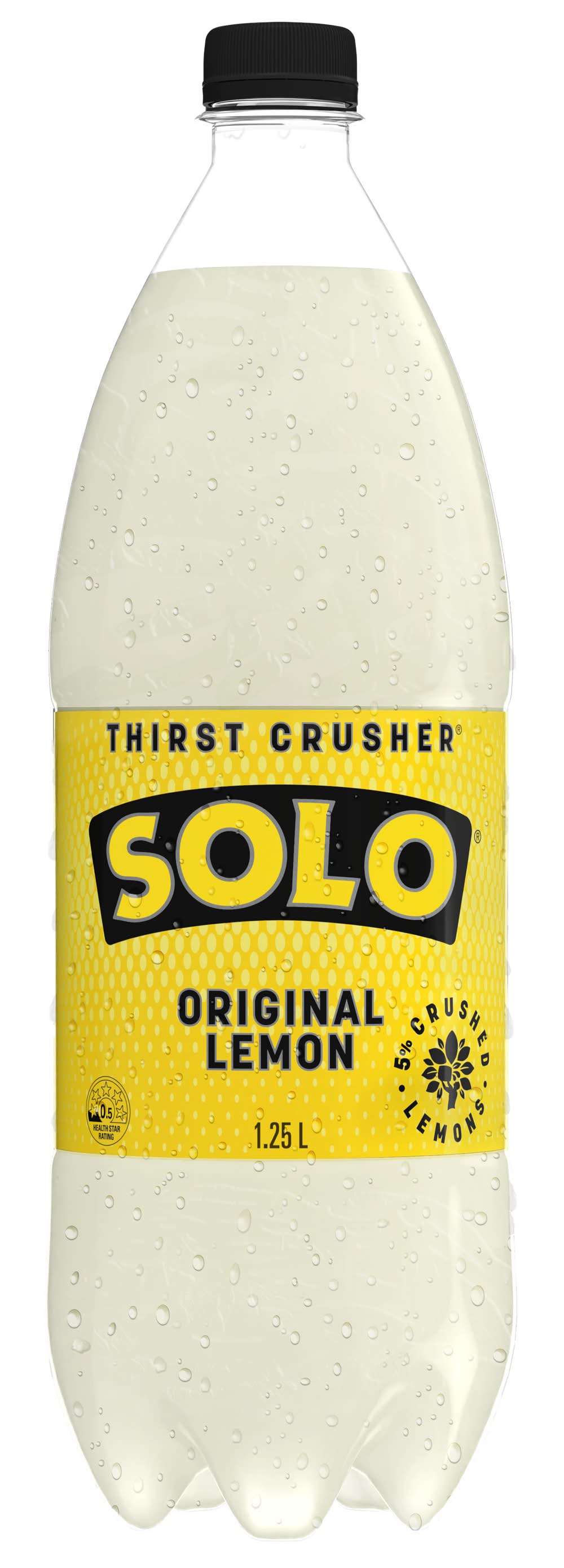 Solo Thirst Crusher Original Soda, Lemon (1.25L)