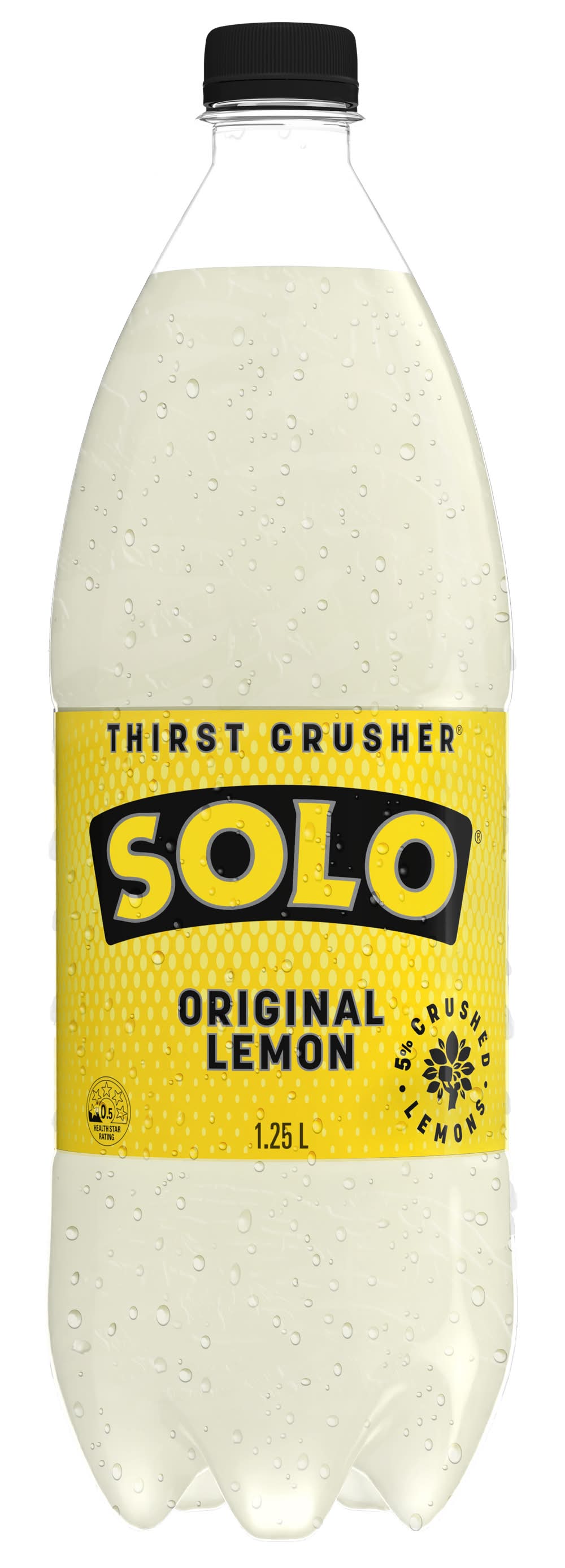 Solo Thirst Crusher Soda, Original Lemon (1.25L)