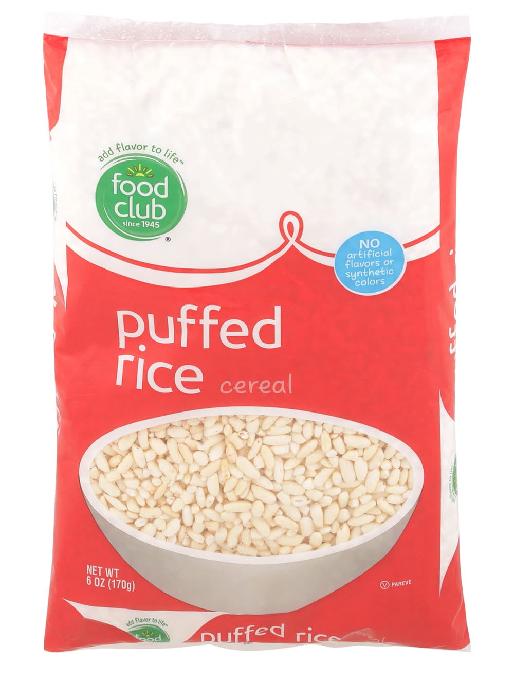 Food Club Puffed Rice Cereal (6 oz)