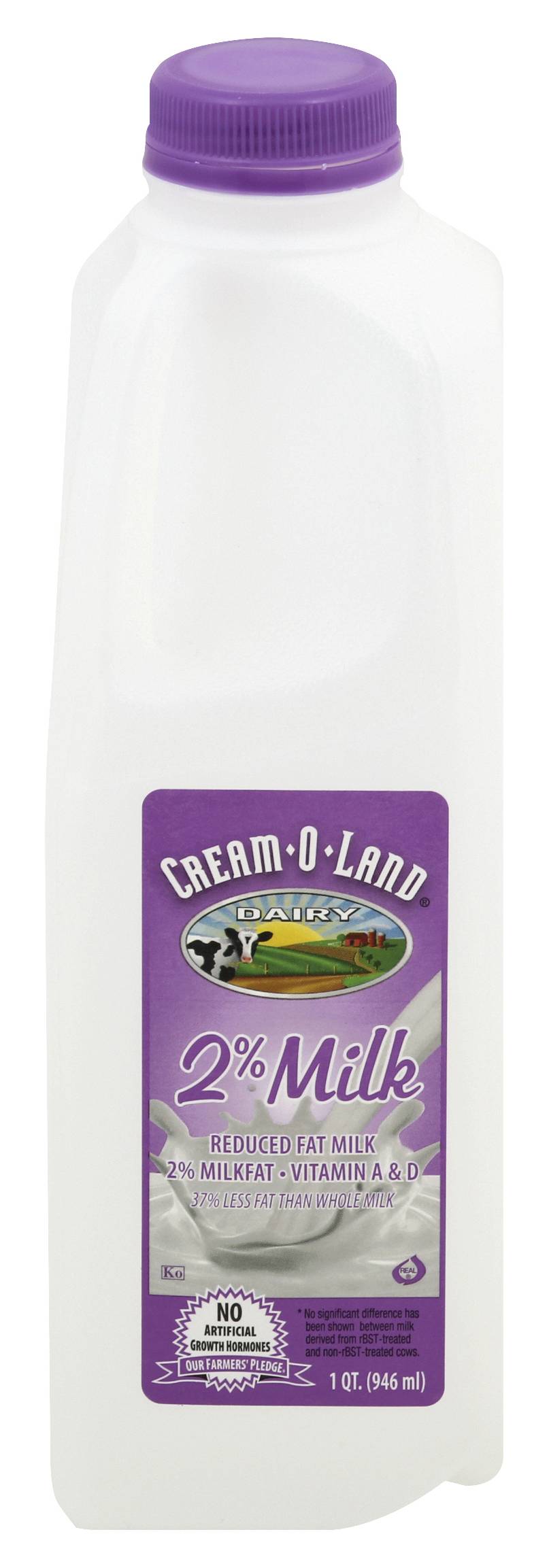 Cream-O-Land 2% Reduced Fat Milk (32 fl oz)