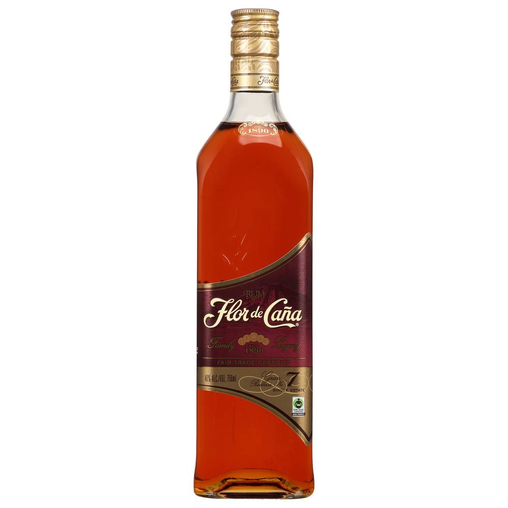 Flor de Caña Gran Reserva Imported Rum (750 ml)