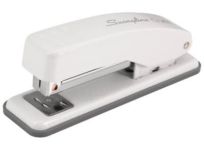 Swingline Vintage Compact Stapler, White