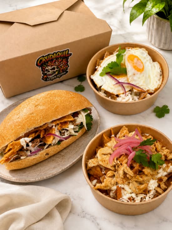CHILAQUILES  CRUDAQUIL (Mexico City)