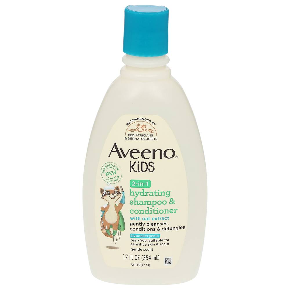 Aveeno Kids 2-in-1 Hydrating Shampoo & Conditioner (12 fl oz)