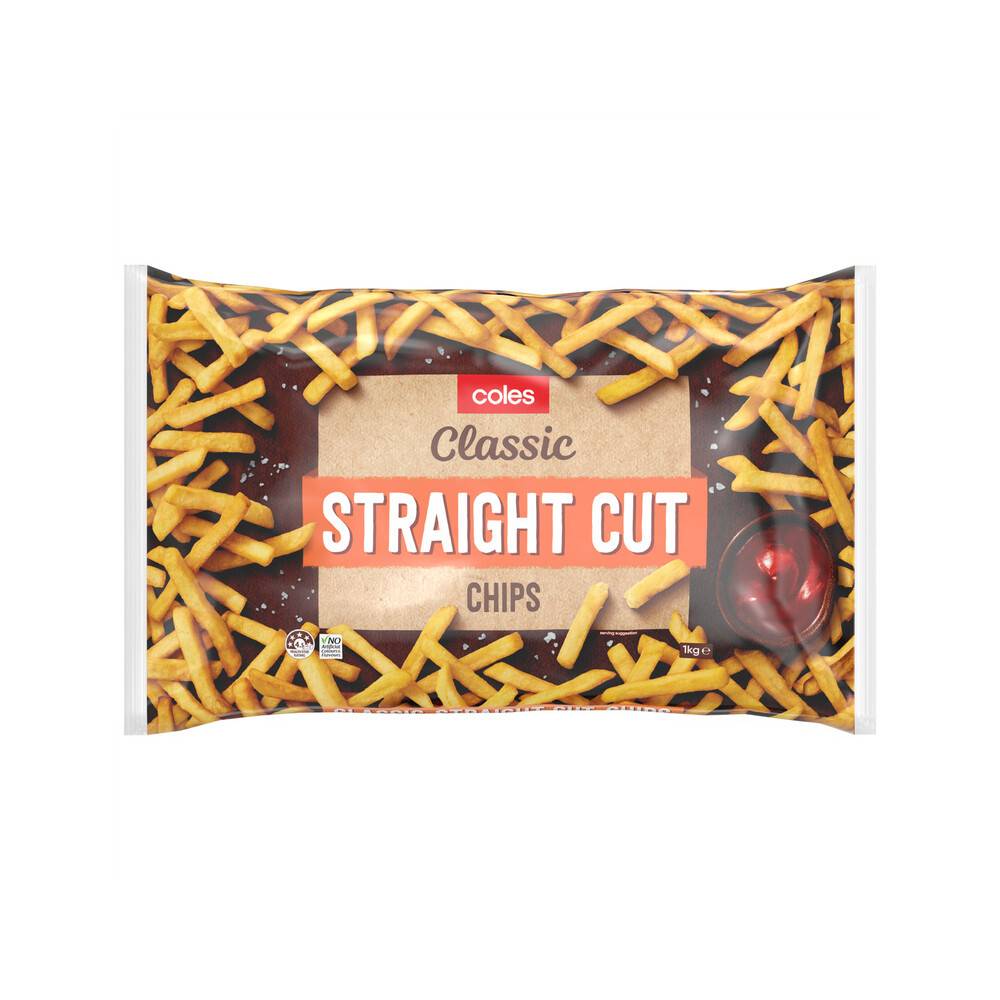 Coles Classic Straight Cut Chips