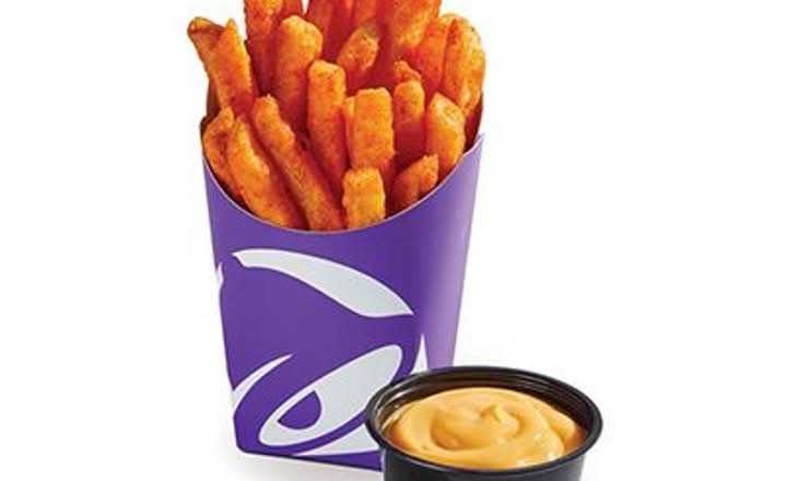 Nacho Fries and Cheesy Dipping Sauce