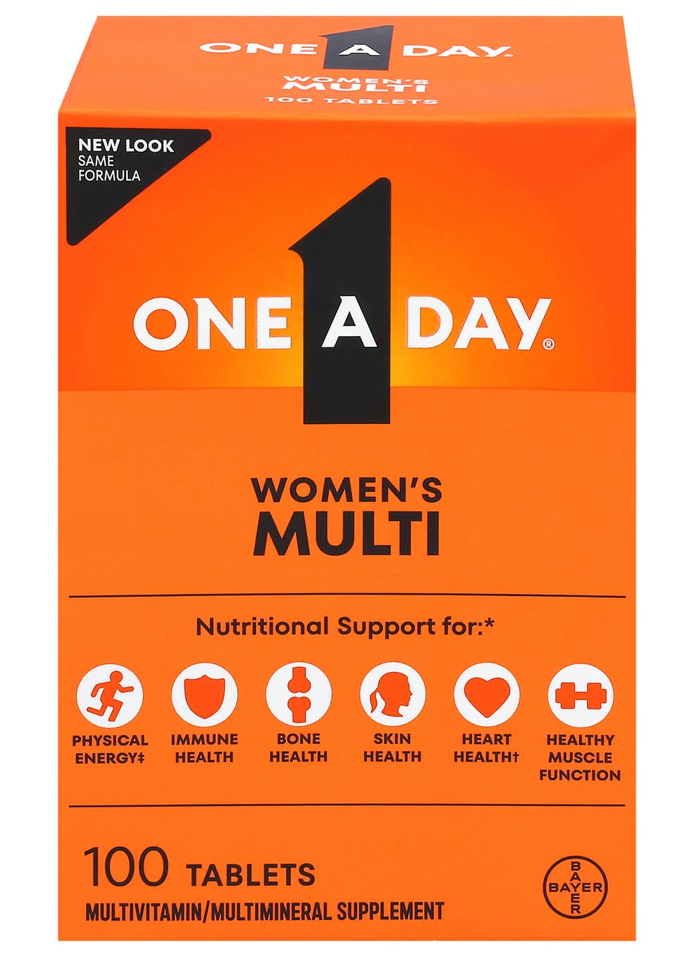One A Day Women's Complete Multivitamin Tablets (7.36 oz, 100 ct)