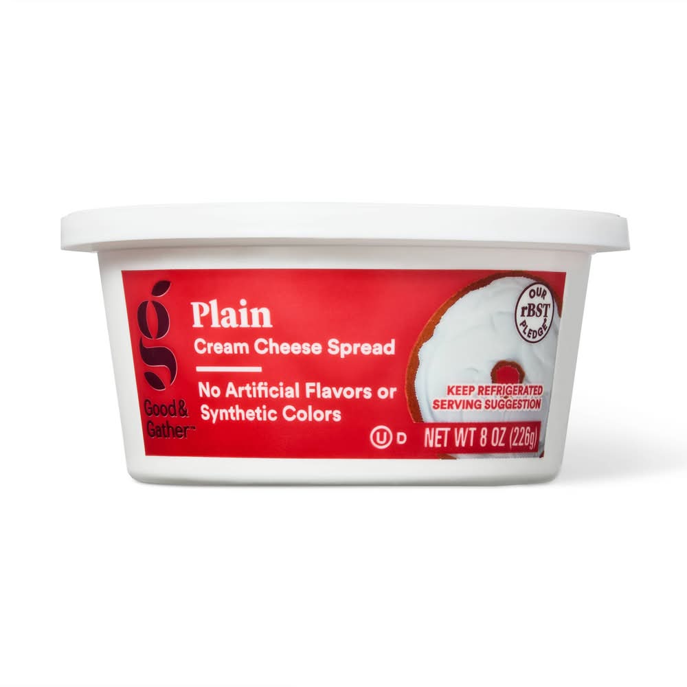 Good & Gather Plain Cream Cheese Spread (8 oz)