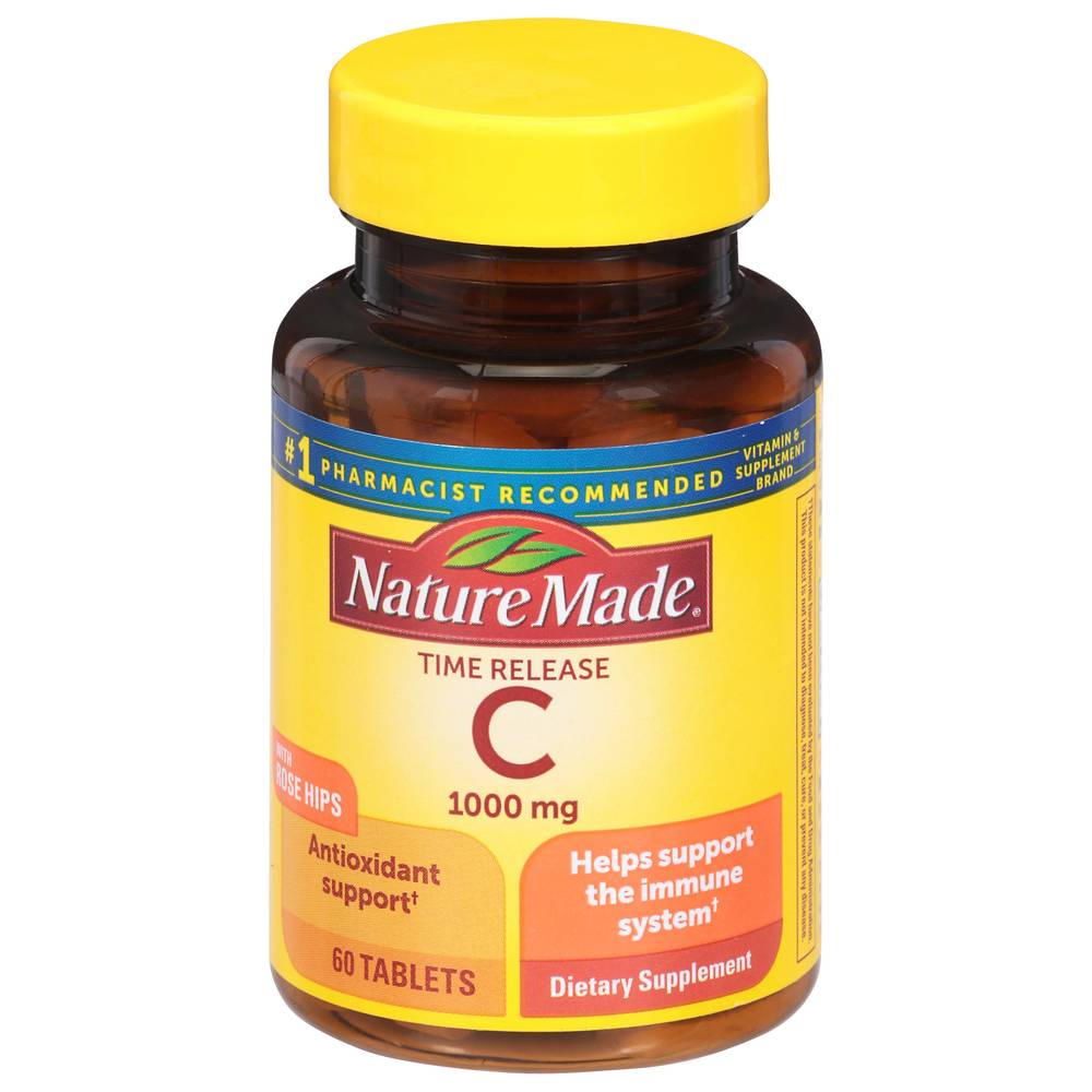 Nature Made Time Release Vitamin C Tablets 1000 mg (60 ct)