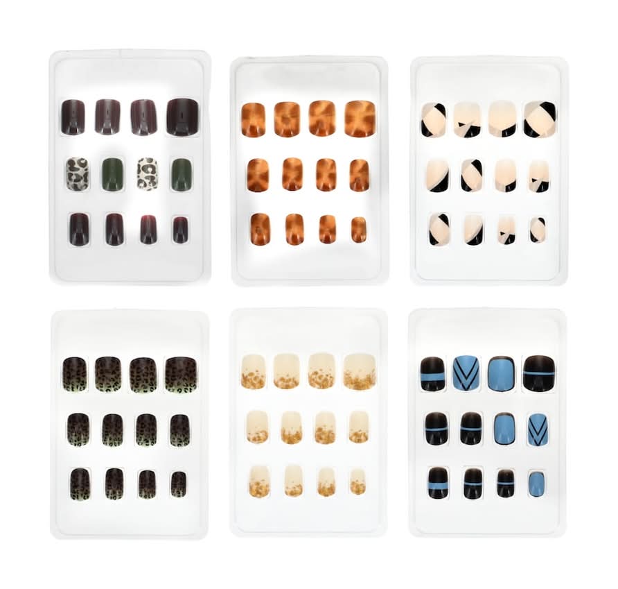 Sevenail Fashion Rounded Acrylic Nails, 12-ct. Packs