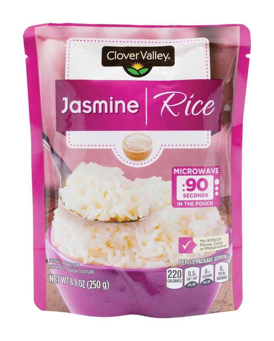 Clover Valley Microwave Jasmine Rice (8.8 oz)