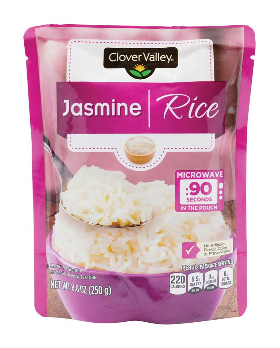 Clover Valley Microwave Jasmine Rice (8.8 oz)