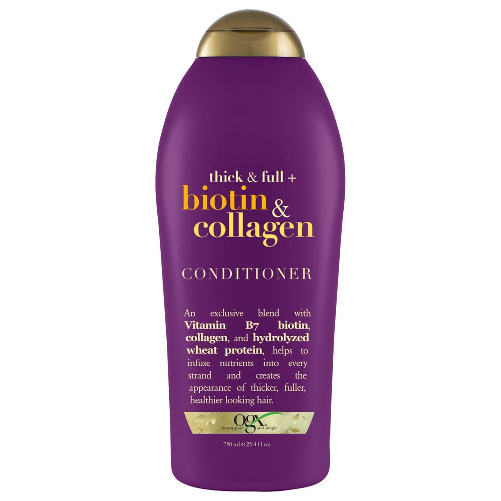 OGX Thick & Full + Biotin & Collagen Conditioner (750 ml)