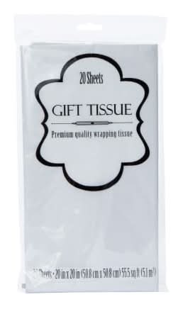 White Gift Tissue Paper 20 Sheets