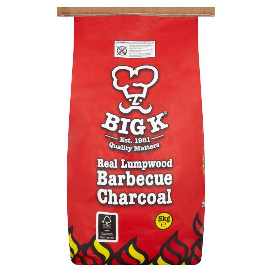 Big K Real Lumpwood Barbecue Charcoal