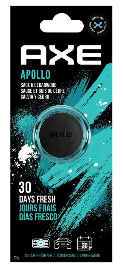Axe Apollo Sage and Cedarwood Car Air Freshener