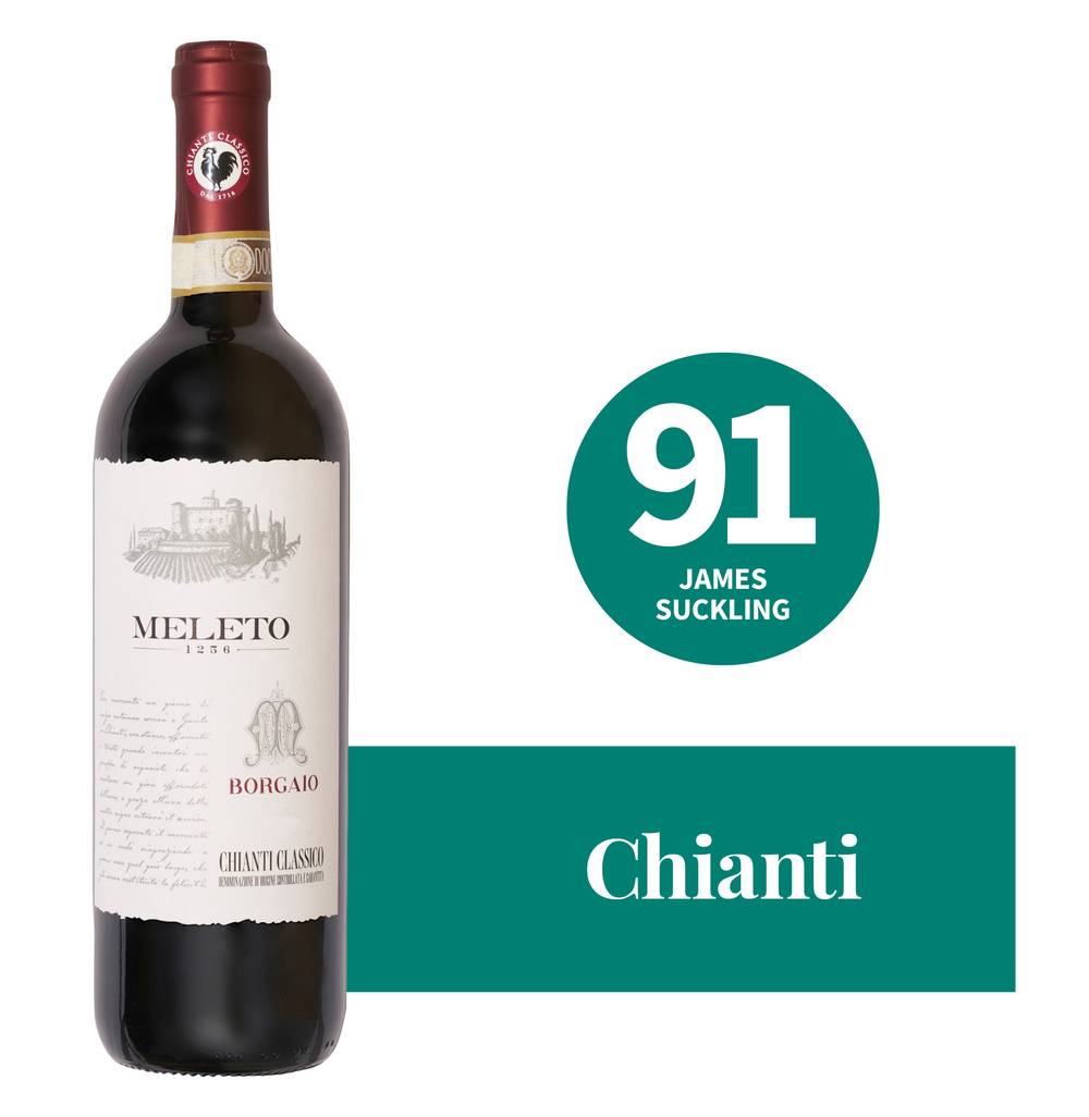 Castello di Meleto Borgaio Chianti Classico Wine (750 ml)