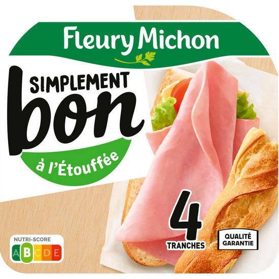 Fleury Michon Jambon - Simplement bon - 4 tranches 160g