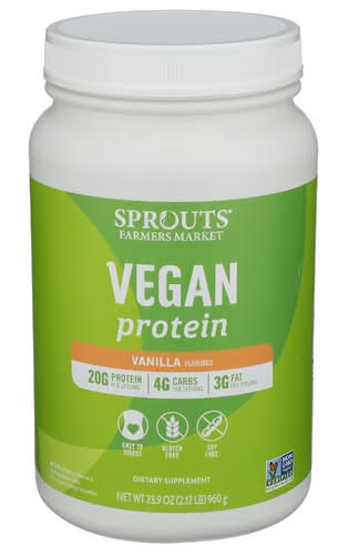 Sprouts Vanilla Vegan Protein