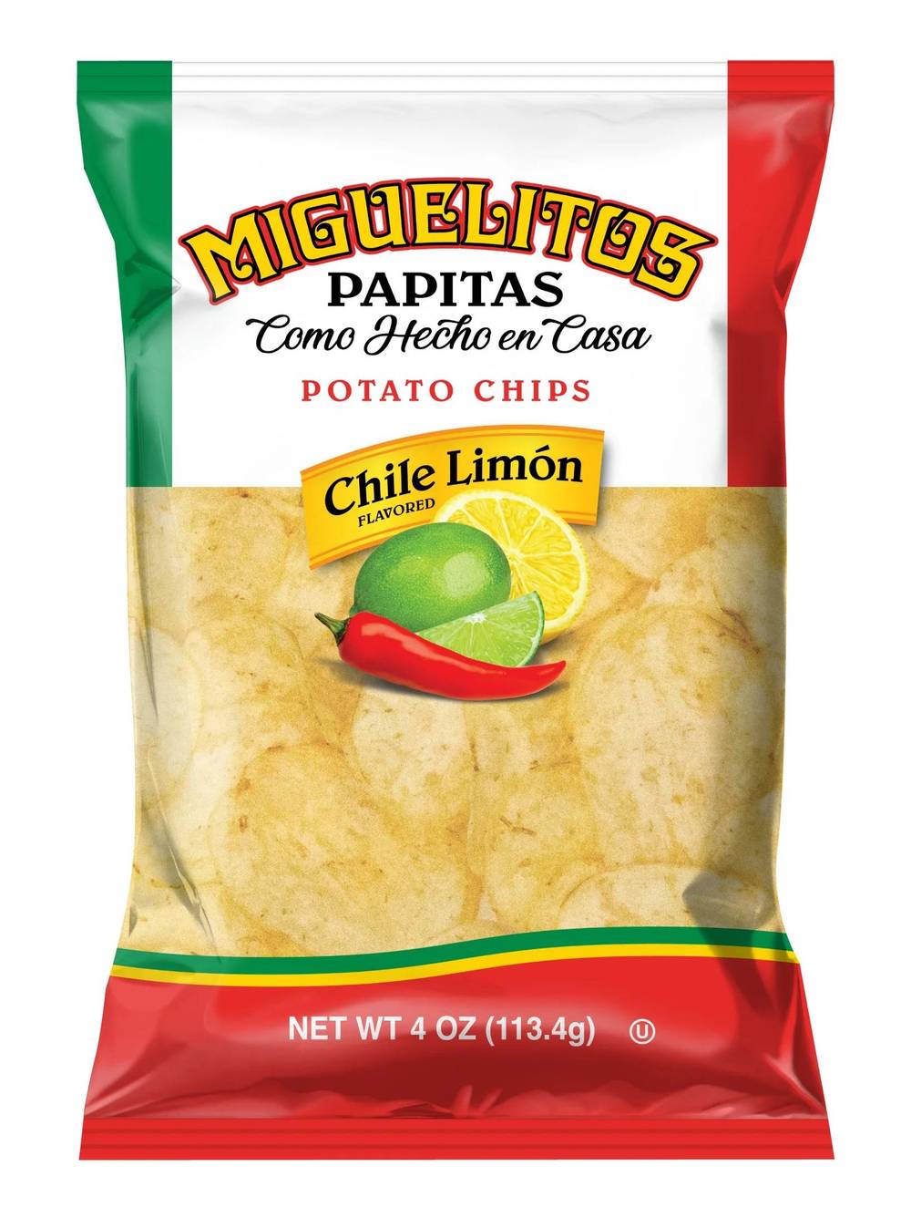 Miguelitos papitas potato chips (4oz)