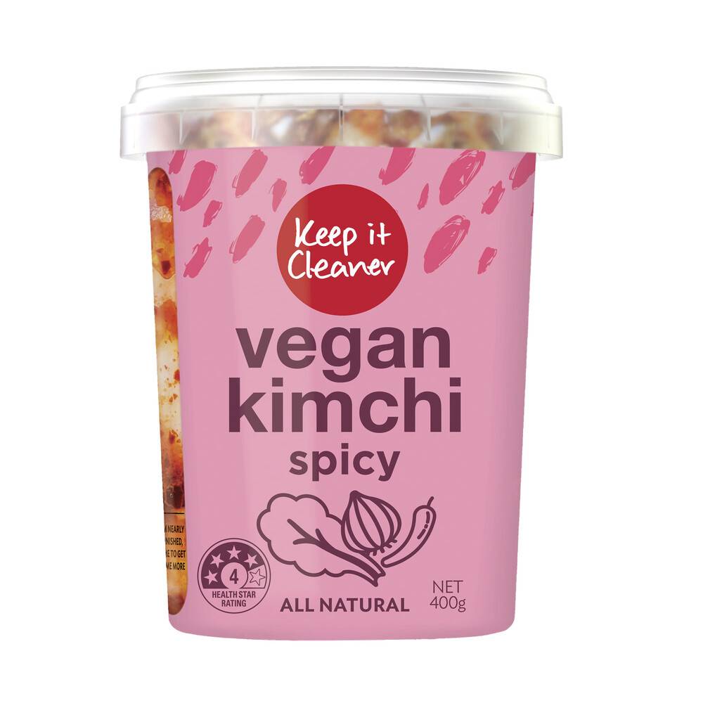 Keep It Cleaner Fermented Vegetables Spicy Vegan Kimchi