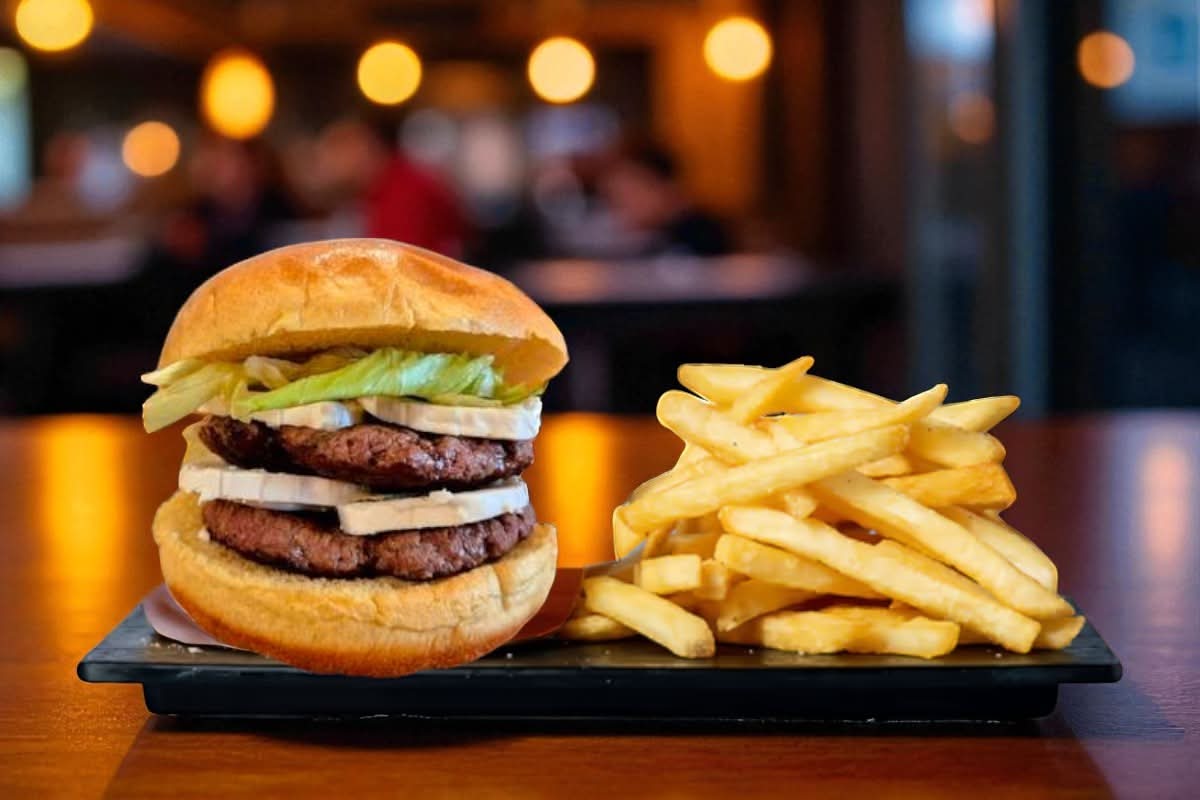 Menu Double Chèvre Burger
