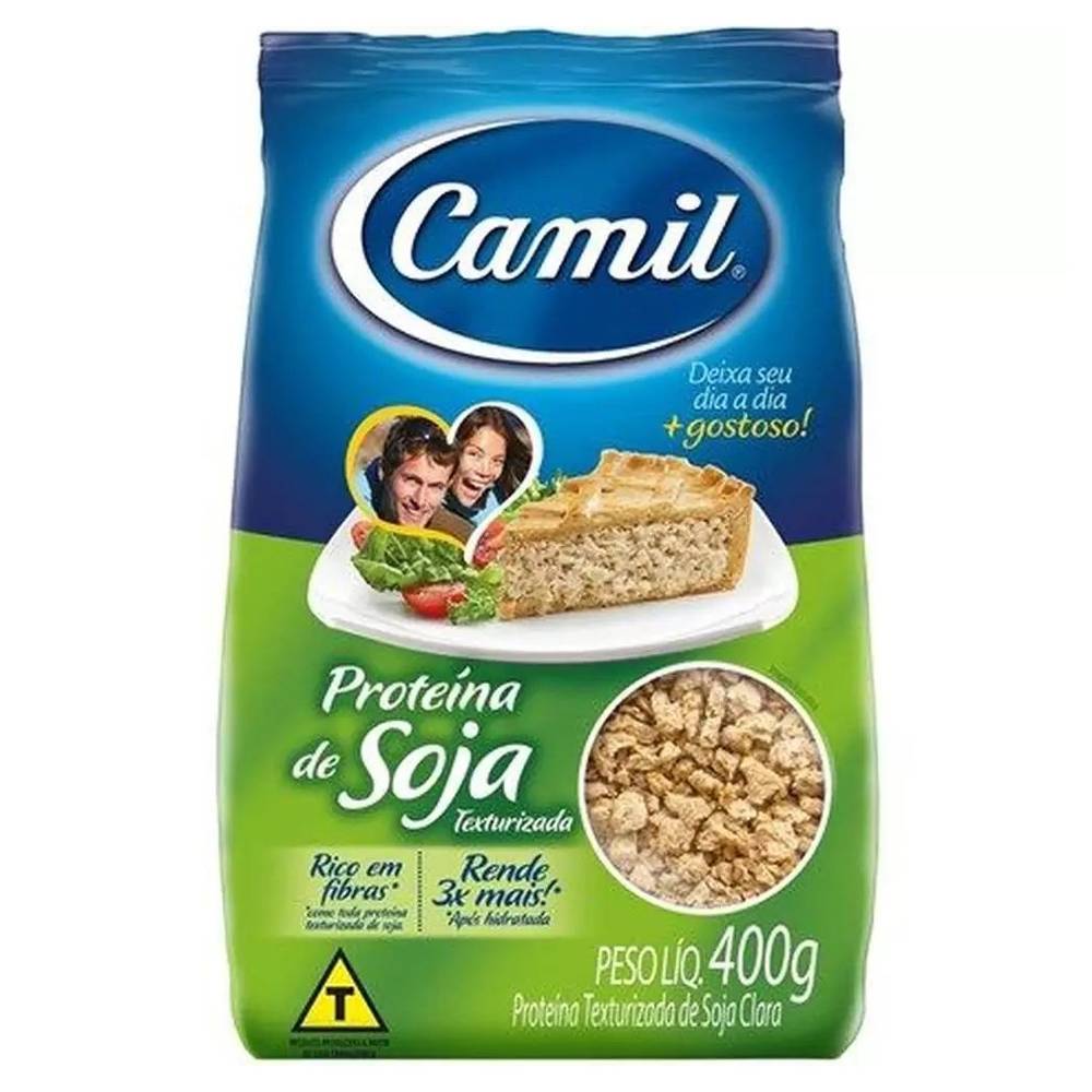 Camil proteína texturizada de soja clara (400 g)