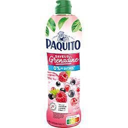 Paquito - Boisson à diluer saveur grenadine zéro sucres