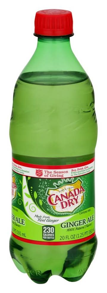 Canada Dry Ginger Ale (20 oz)