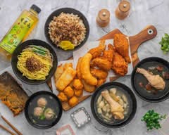 有茗氣滷肉飯 雞湯 炸物