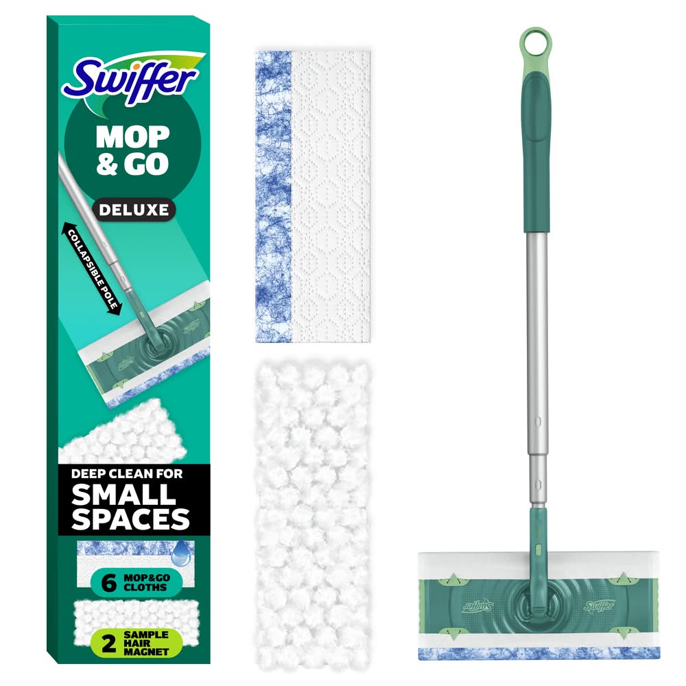 Swiffer Sweep + Mop Multi Surface Floor Cleaning Kit (9 ct)
