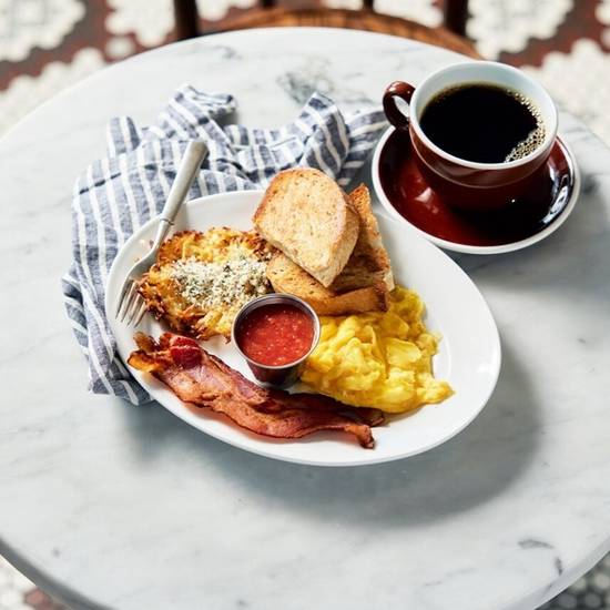 House Breakfast Plate