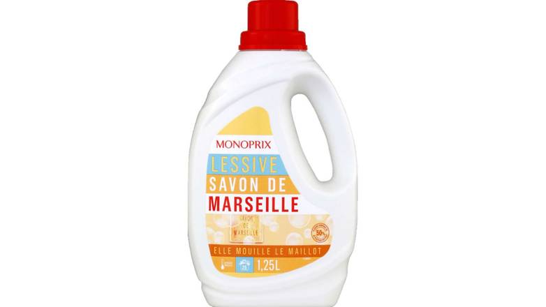Monoprix - Lessive savon de Marseille 25 Lavages