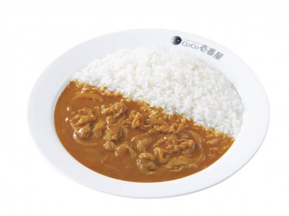 豚しゃぶカレー Thin-sliced pork curry