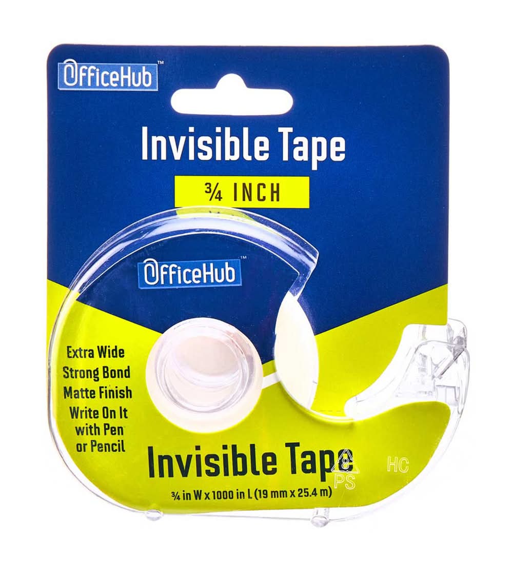 Office Hub Invisible Tape 1 Ct