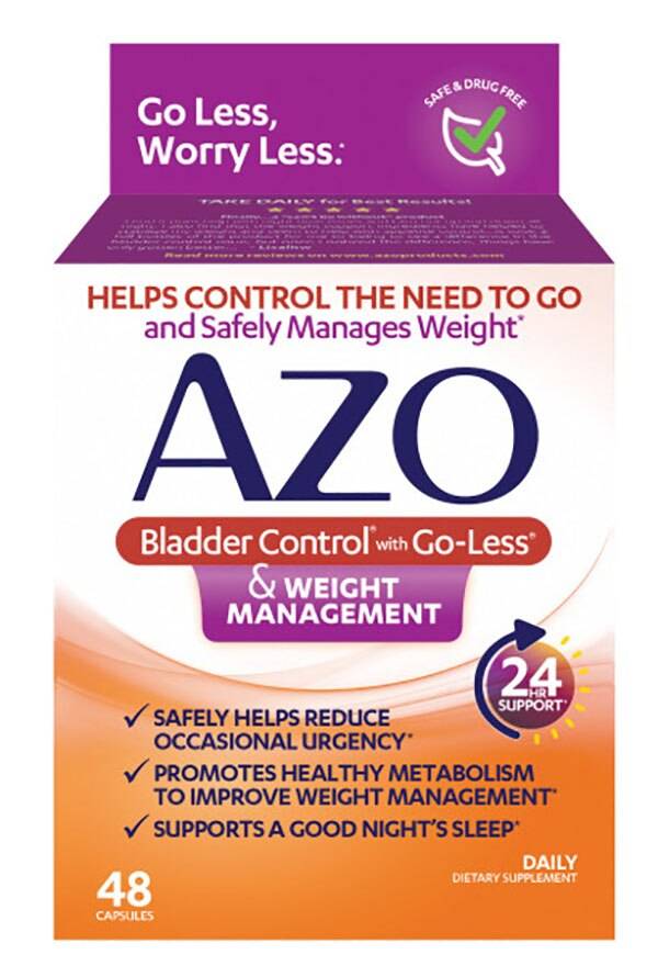 Azo Bladder Control Weight Management Supplement (48 capsule)