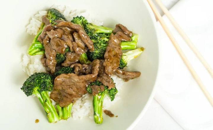 Mongolian Beef & Broccoli Combo (Sumo Size)