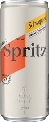 Schweppes bebida alcoólica gaseificada spritz (lata 310ml)