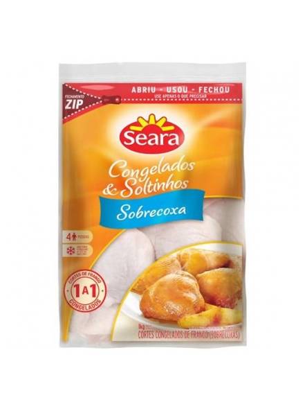 Seara sobrecoxa de frango congelados & soltinhos (1 kg)