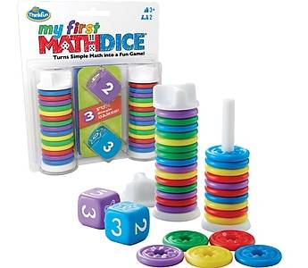 Think Fun My First Math Dice Game, 1/Pack (44001506)