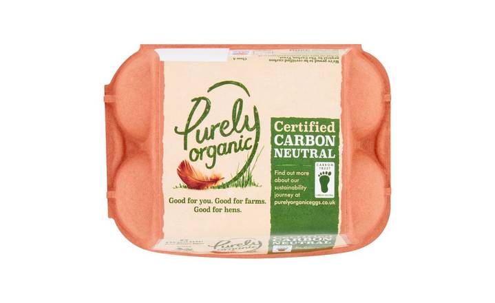 Purely Organic Free Range Eggs 6 pack Mixed Weight Eggs (398210) 