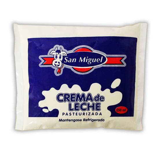 Crema De Leche San Miguel 250 Ml