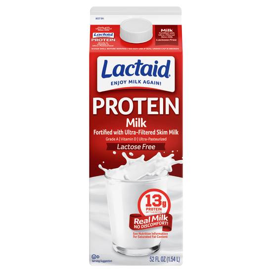 Lactaid Protein Milk 100% Lactose Free (52 fl oz)