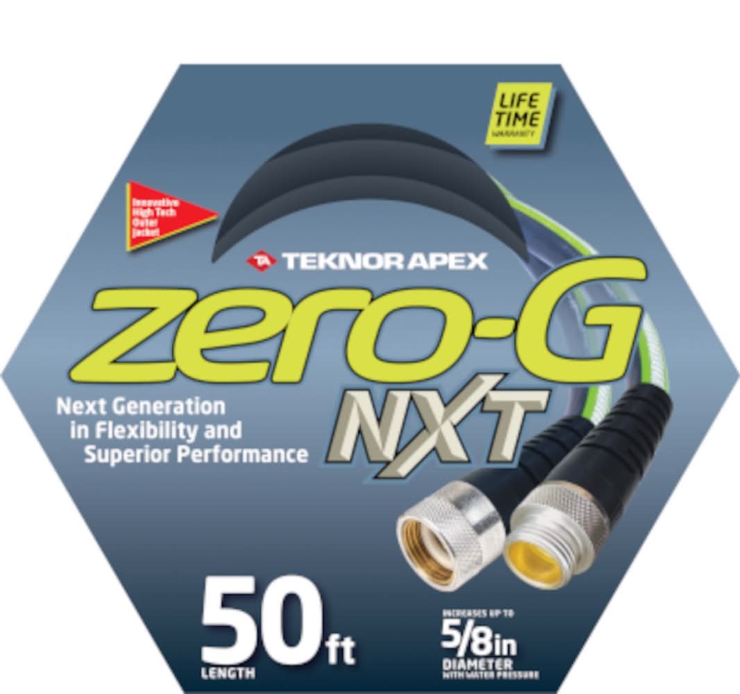 Teknor Apex Zero-G 5/8 In. D X 50 Ft. L Heavy Duty Garden Hose