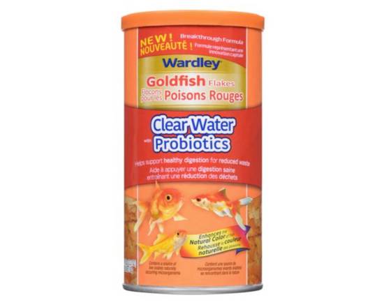 Wardley · Probiotique (1 unit) - ClearWater probiotic goldfish flakers (62 g)