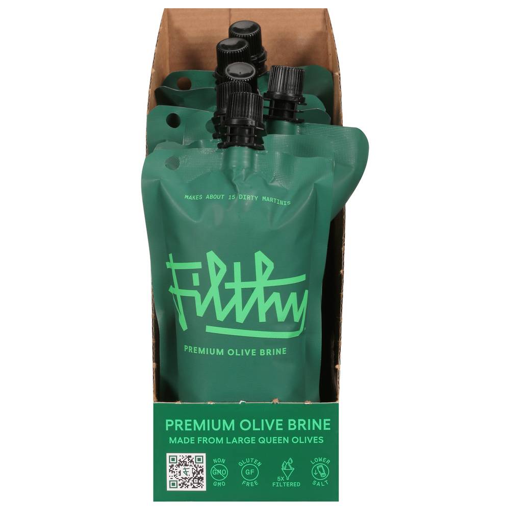 Filthy Gluten Free Premium Olive Brine (8.4 oz)