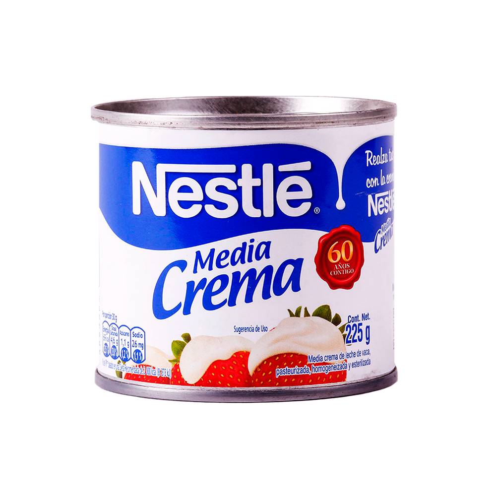 Nestlé media crema (lata 225 g)