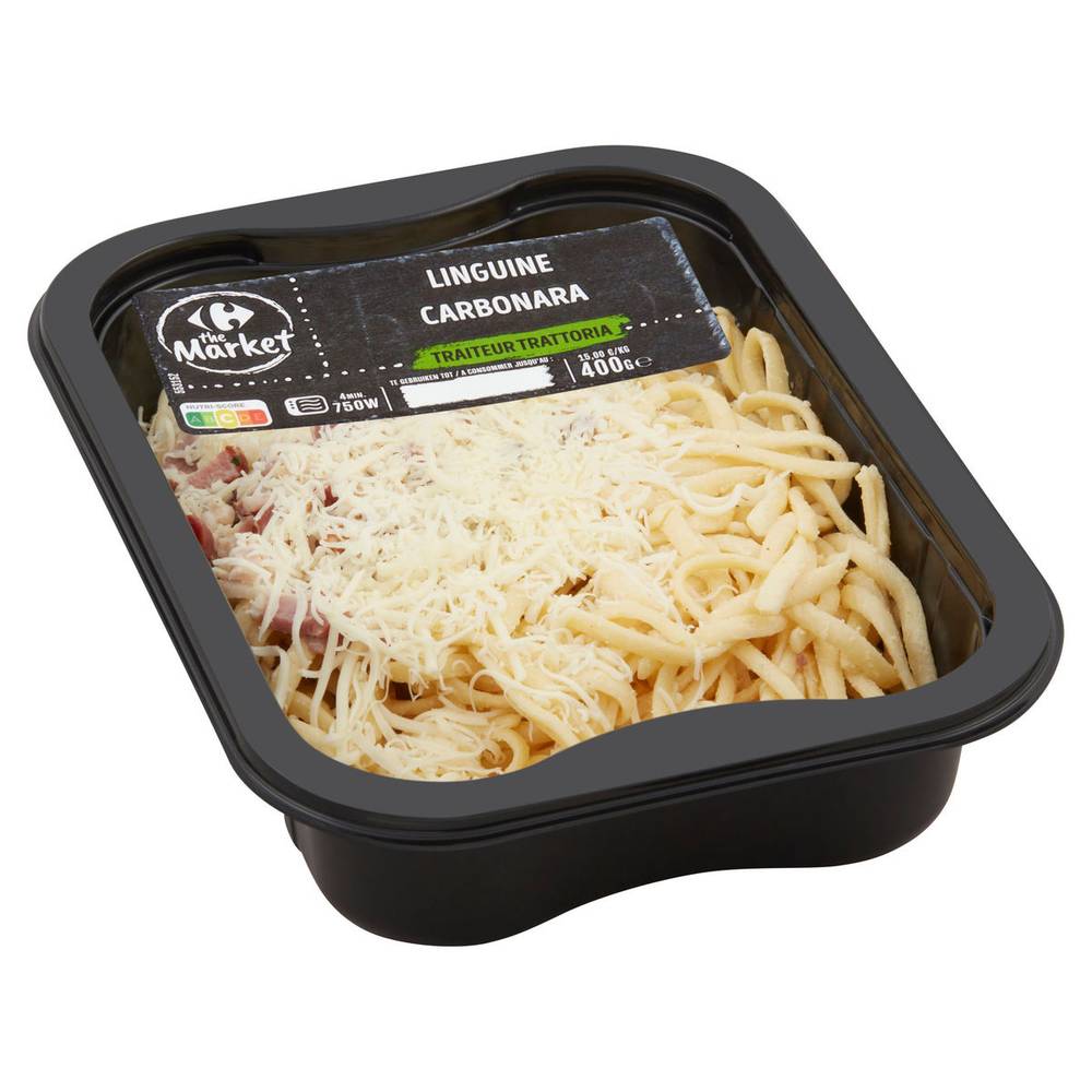 Carrefour The Market Traiteur Trattoria Linguine Carbonara 400 g