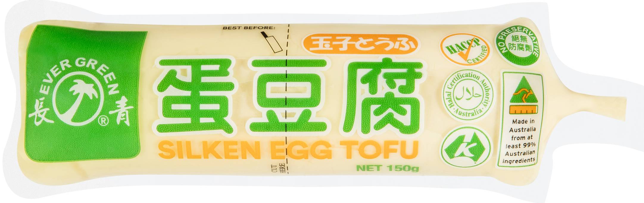 Evergreen Ever Green Silken Egg Tofu (150g)