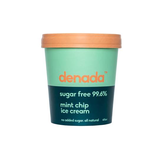 Denada Gluten Free Sugar Free Ice Cream Mint Chip 500mL